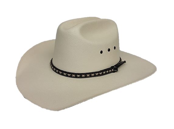 Hat Biz White Parker Jr. Childrens Western Hat 9CVKLV