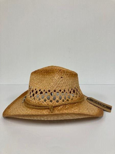 Hat Vision Raffia Hatra Western Childrens Hat With Longhorn Emblem R41K
