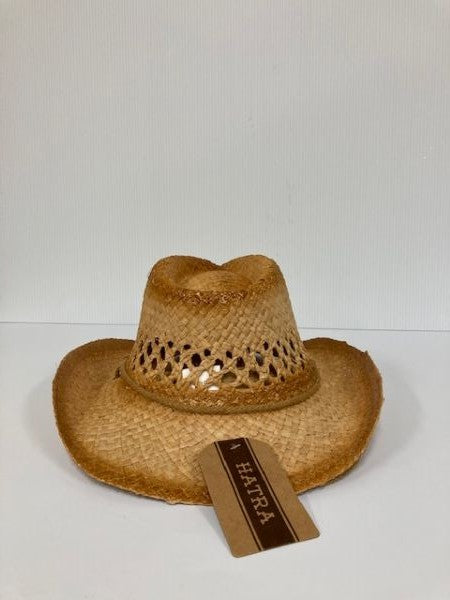Hat Vision Raffia Hatra Western Childrens Hat With Longhorn Emblem R41K