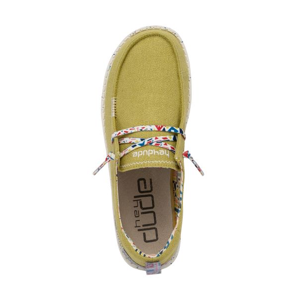 Hey Dude Acacia Wendy Zig Zag Womens Casual Shoes 122288364