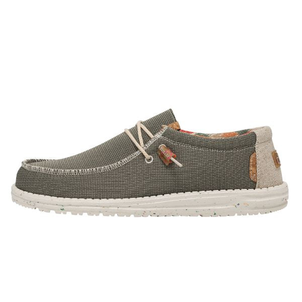 Hey Dude Algae Wally Eco Sox Mens Casual Shoes 112478354