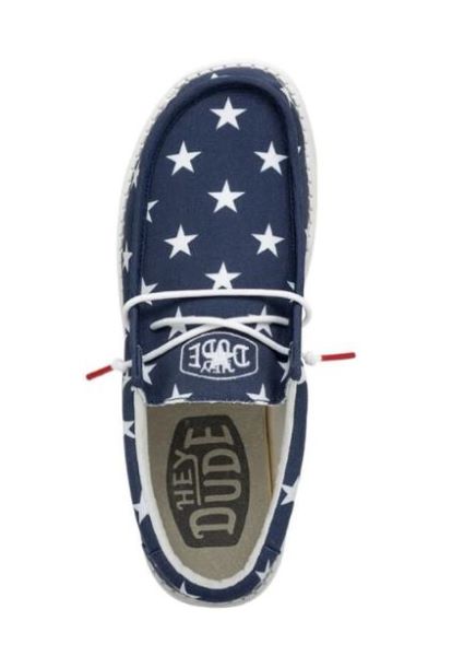 Hey Dude American Flag Wally Men's Casual Shoes 40001-9CW