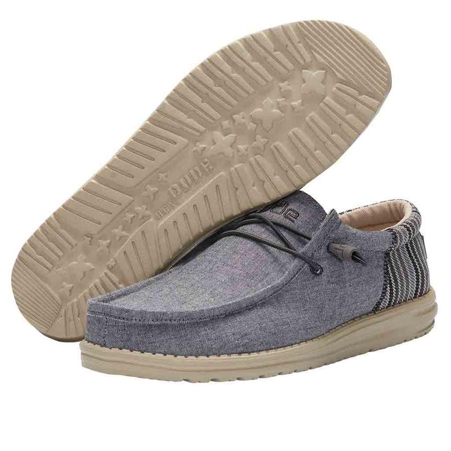 Hey Dude Anchor Wally Funk Mens Casual Shoes 110413225
