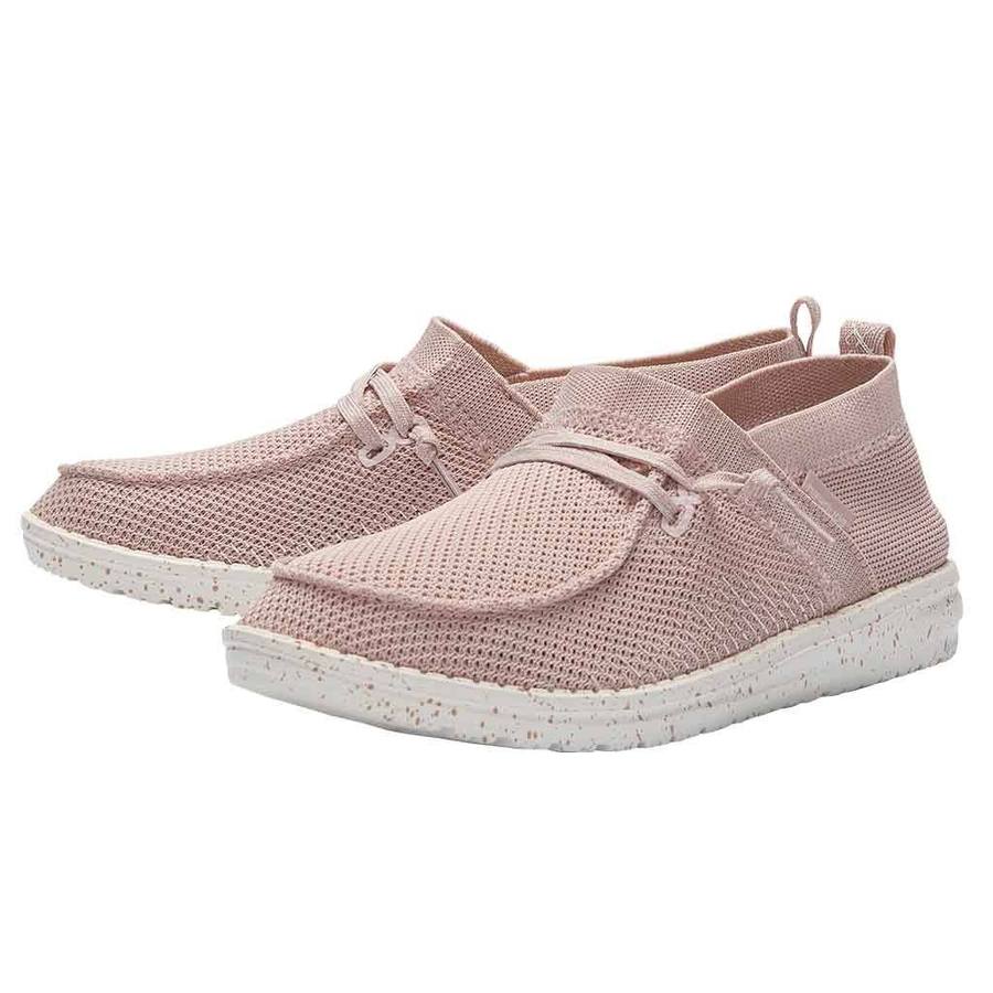 Hey Dude Antique Rose Wendy Halo Womens Casual Shoes 121835006