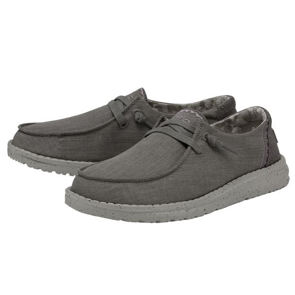 Hey Dude Armour Grey Wendy Inca Women's Casual Shoes 121417122