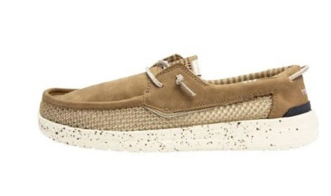 Hey Dude Beige Welsh Grip Mens Casual Shoes 112220536