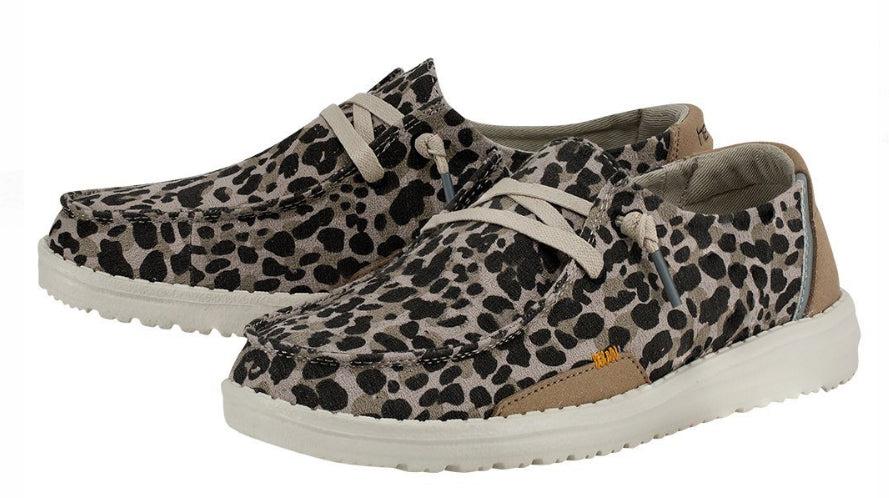 Hey Dude Beige Wendy Jungle Ladies Shoes 121410570