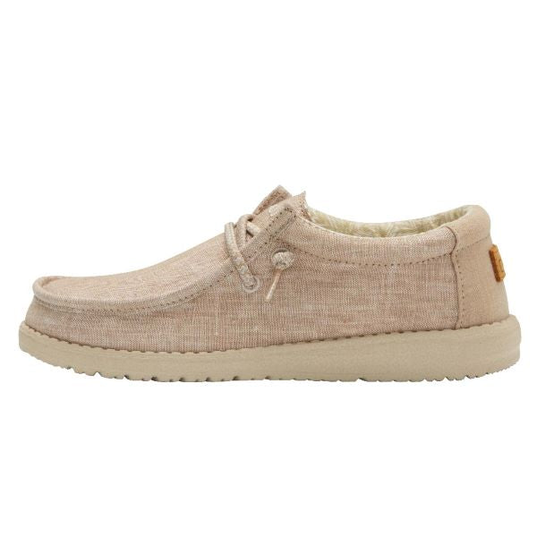 Hey Dude Beige Youth Wally Boys Casual Shoes 130130500