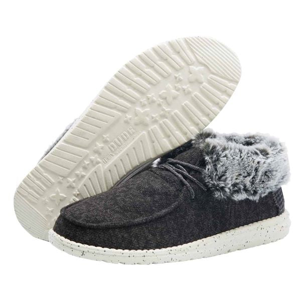 Hey Dude Black Britt Womens Casual Booties 121774900