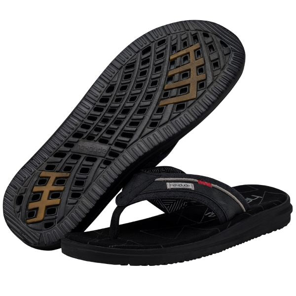 Hey Dude Black Sami Free Mens Sandals 112284900