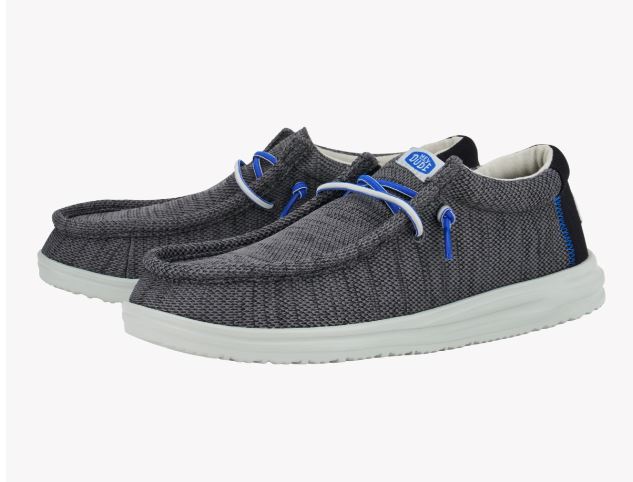 Hey Dude Black Wally H20 Mesh Men's Casual Shoes 40710-001