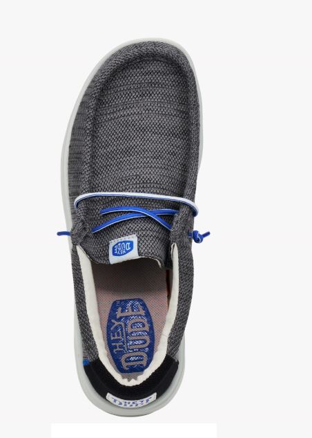 Hey Dude Black Wally H20 Mesh Men's Casual Shoes 40710-001