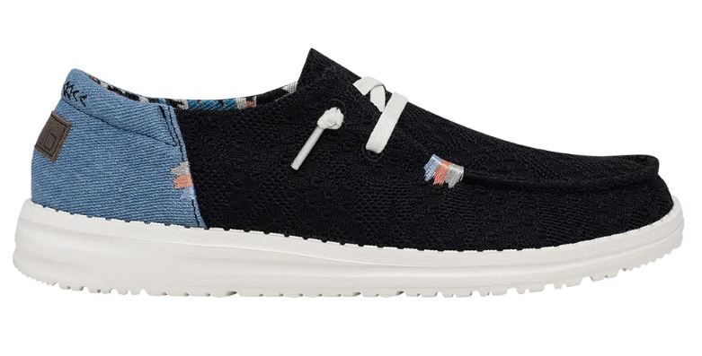 Hey Dude Black Wendy Boho Womens Shoes 121414790