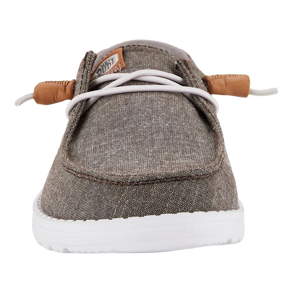 Hey Dude Black Wendy Chambray Boho Women's Casual Shoes 40729-001