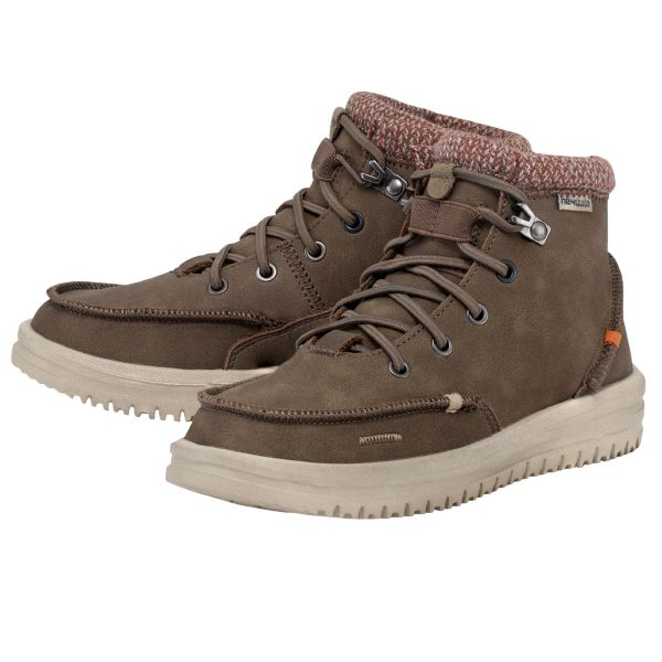 Hey Dude Brown Bradley Youth Moccasin Boots 130311500