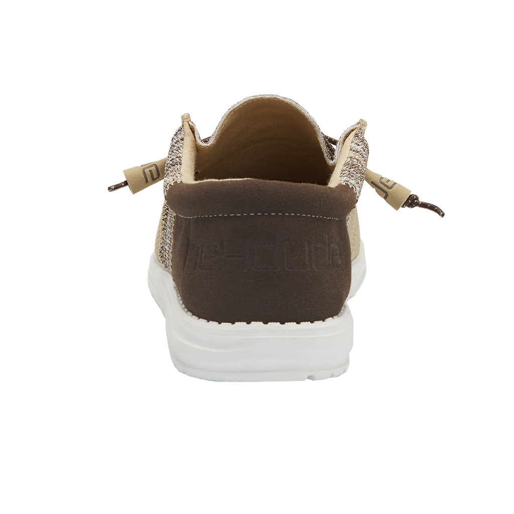 Hey Dude Brown Multi Wally Sox Funk Men's Casual Shoes 110351559