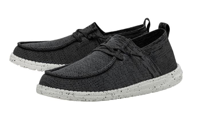 Hey Dude Dark Grey Wally Halo Mens Casual Shoes 40014-029