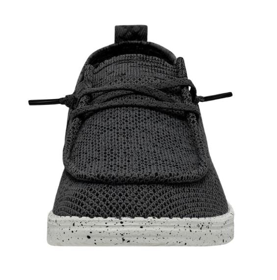 Hey Dude Dark Grey Wally Halo Mens Casual Shoes 40014-029