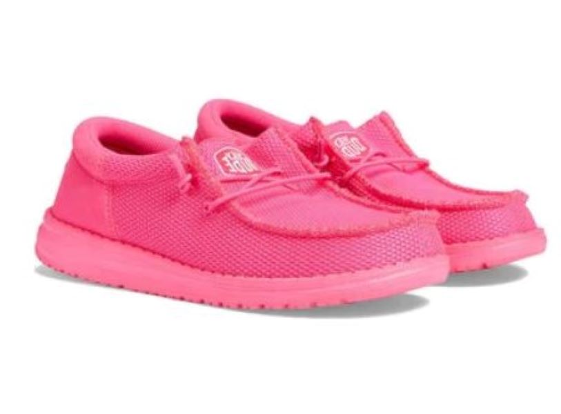 Hey Dude Electric Pink Wendy Funk Mono Women's Casual Shoes 40065-6QQ