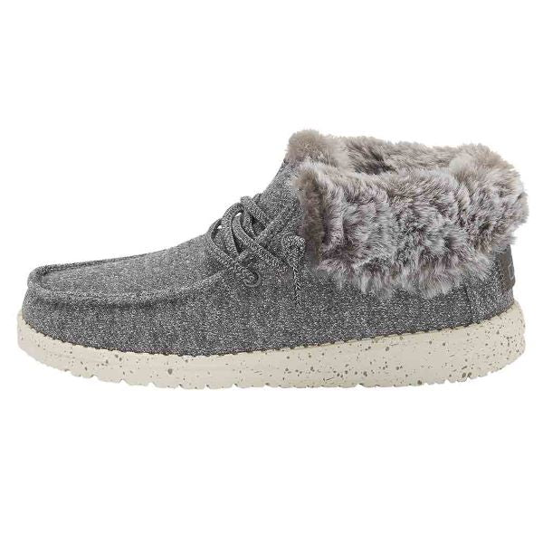 Hey Dude Grey Britt Youth Sized Booties 130193000