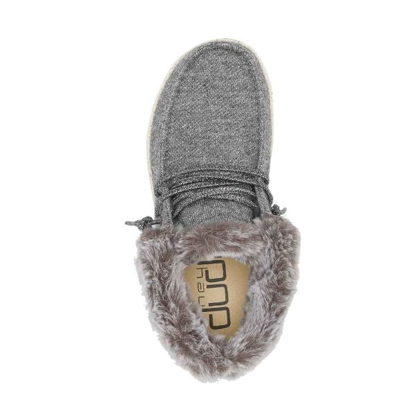 Hey Dude Grey Britt Youth Sized Booties 130193000