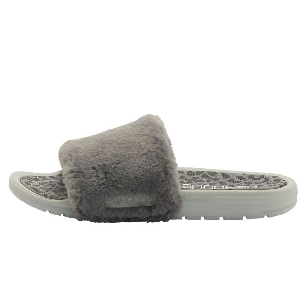 Hey Dude Grey Cheetah Peggy Womens Sandals 122083139