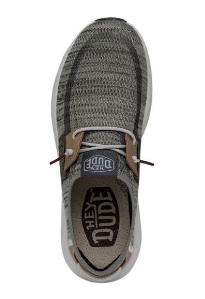 Hey Dude Grey Mix Sirocco Men's Casual Shoes 40140-1LJ