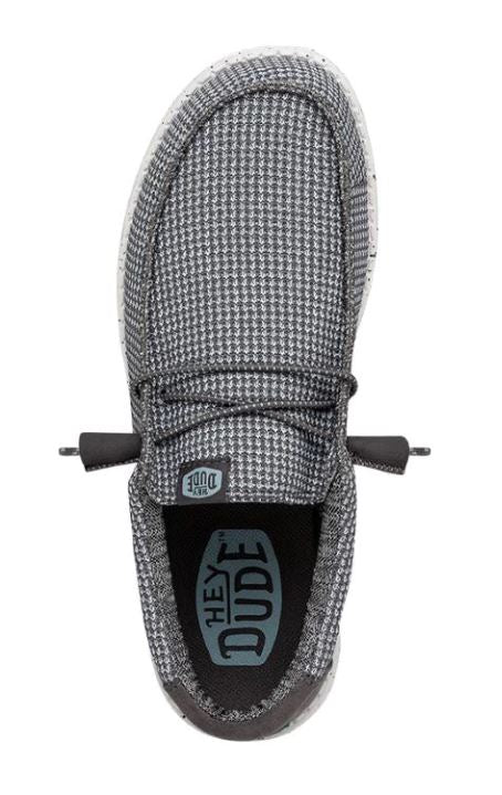 Hey Dude Grey Wally Sport Mesh Men's Casual Shoes 40403