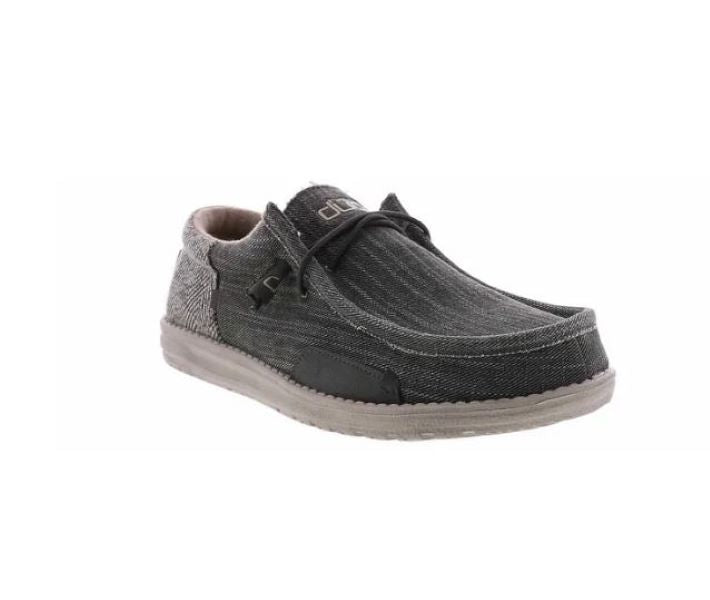 Hey Dude Herringbone Wally Funk Mens Casual Shoes 110418801