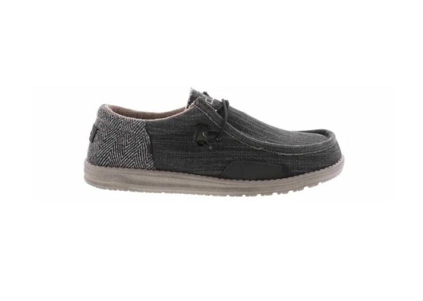 Hey Dude Herringbone Wally Funk Mens Casual Shoes 110418801