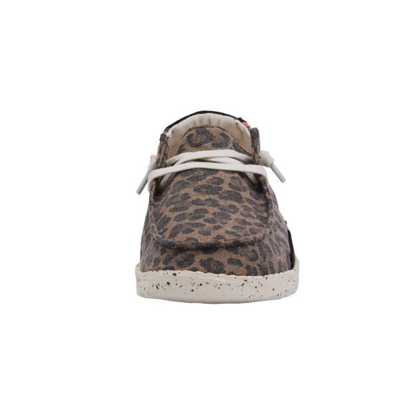 Hey Dude Jungle Brown Wendy Womens Slip-On Shoes 121411532