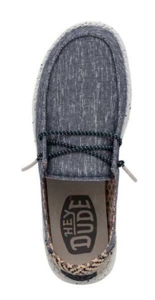 Hey Dude Lapis Blue Wendy Chambray Woven Women's Casual Shoes 40059-4MG