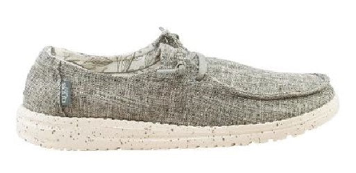 Hey Dude Linen Iron Womens Comfort Shoe 121533901