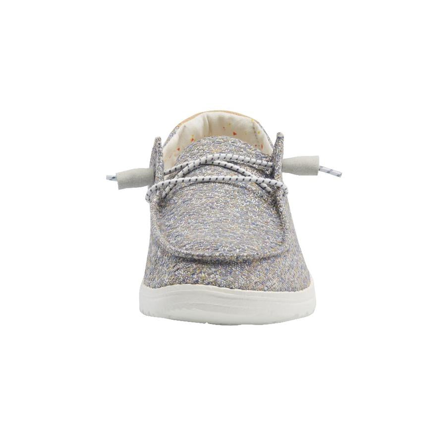 Hey Dude Mustard Mix Wendy Canvas Womens Casual Shoes 121416010