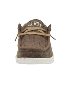 Hey Dude Natural Cub Wally Free Natural Mens Casual Shoes 112271548