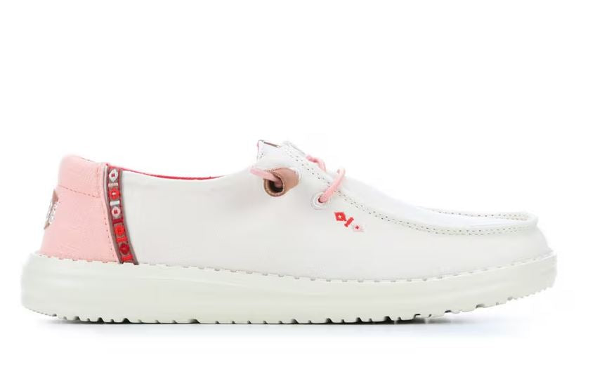 Hey Dude Natural Wendy Chambray Boho Women's Casual Shoes 40729-106