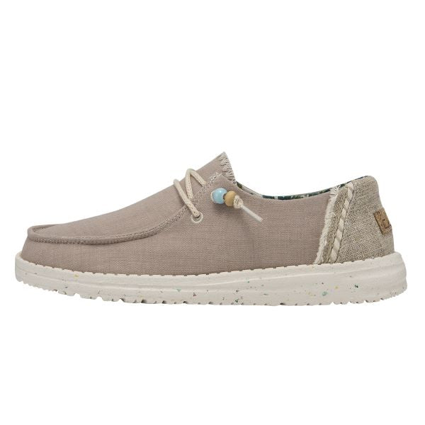 Hey Dude Rose Wendy Natural Womens Casual Shoes 122155005