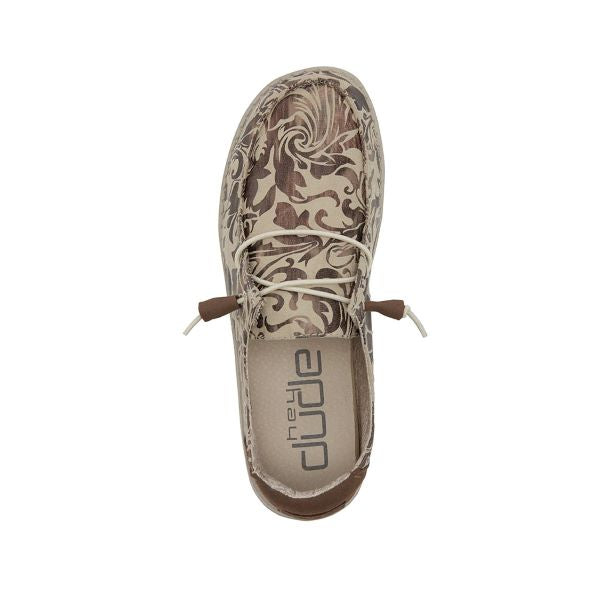 Hey Dude Sand Wendy Ranch Womens Casual Shoes 121410584