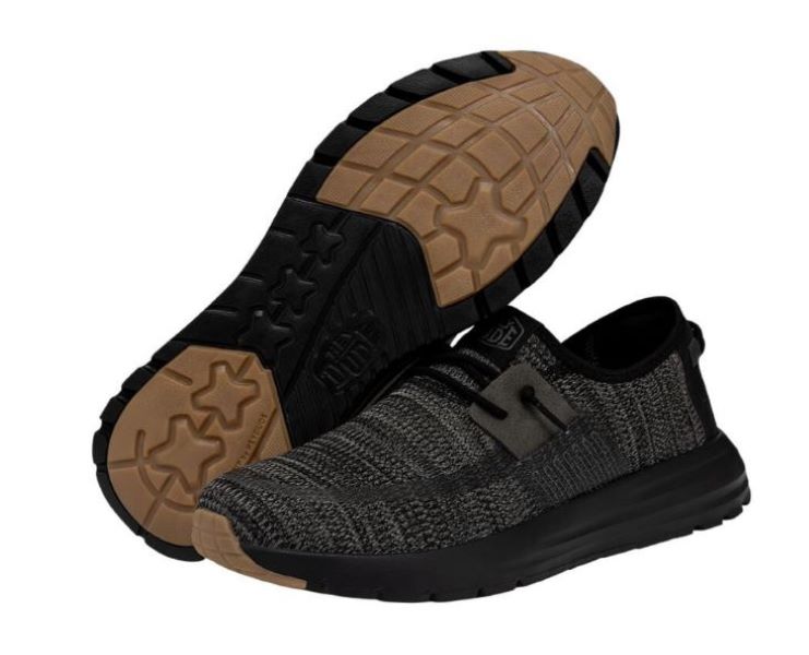 Hey Dude Sirocco Black Night Men's Casual Shoes 40140-OWM