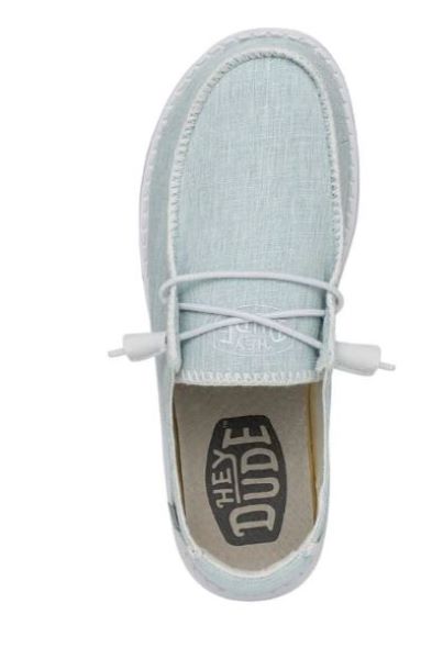 Hey Dude Sky Blue Wendy Boho Stitch Women's Shoes 40057-426