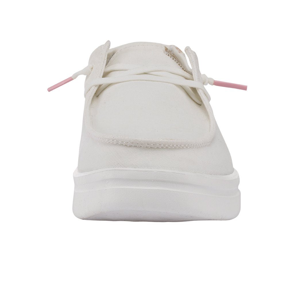 Hey Dude Spark White Wendy Rise Women's Casual Shoes 121940190