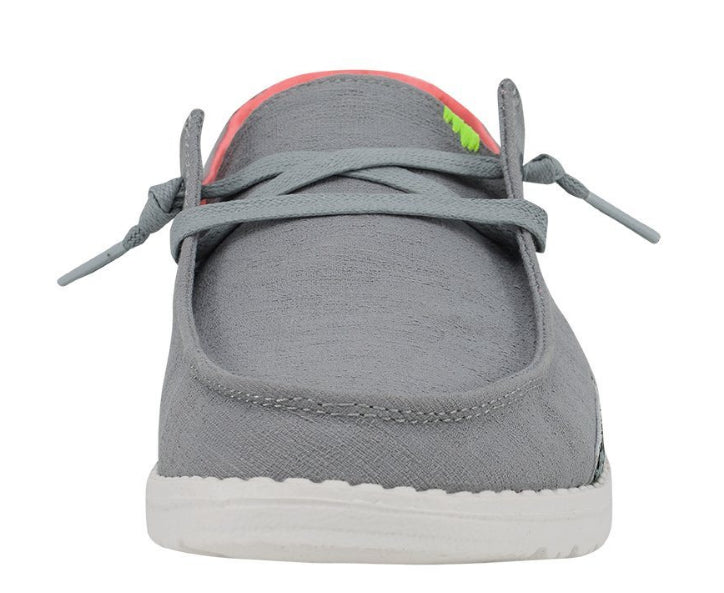 Hey Dude Steel Grey Wendy Snake Ladies Shoes 121413190