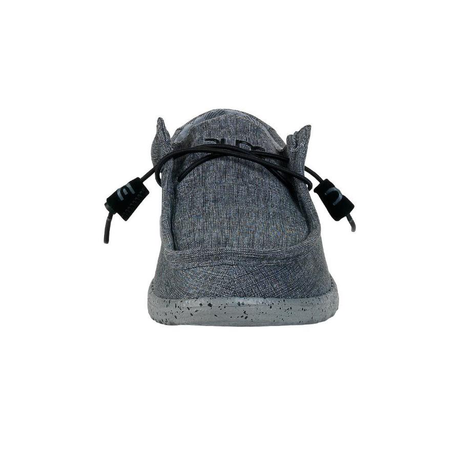 Hey Dude Steel Wally Stretch Mens Comfort Slide On Shoes 111163200