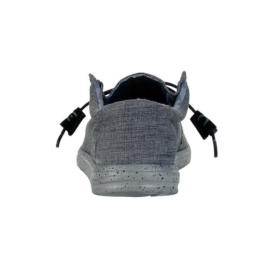 Hey Dude Steel Wally Stretch Mens Comfort Slide On Shoes 111163200