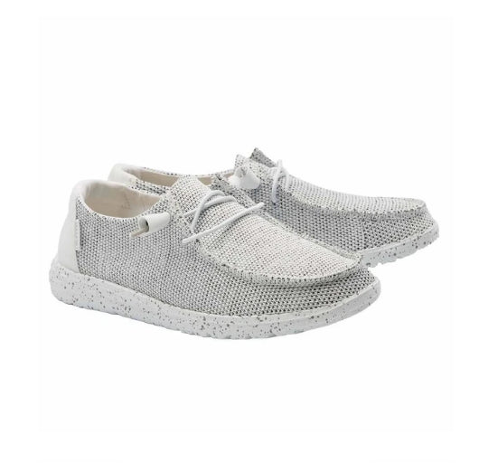 Hey Dude Stone White Wendy Sox Women's Slip On Shoes 121410705