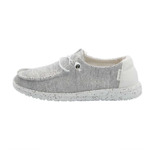Hey Dude Stone White Wendy Sox Women's Slip On Shoes 121410705