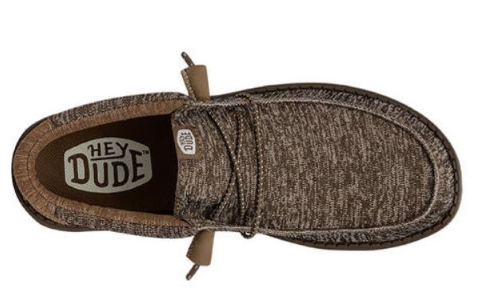 Hey Dude Tan (Brown) Wally Sport Knit Men's Casual Shoes 40536-265
