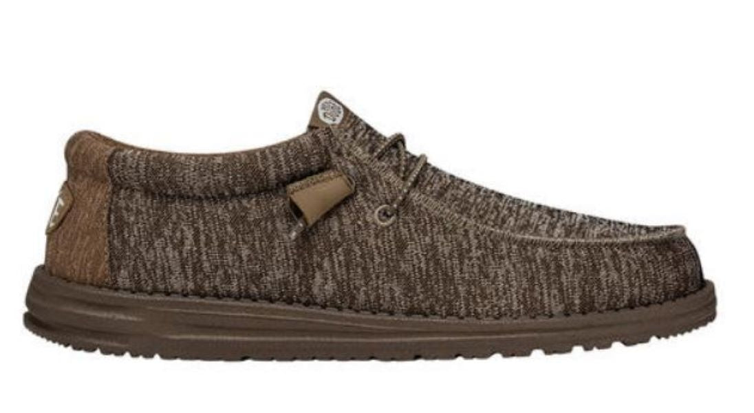 Hey Dude Tan (Brown) Wally Sport Knit Men's Casual Shoes 40536-265