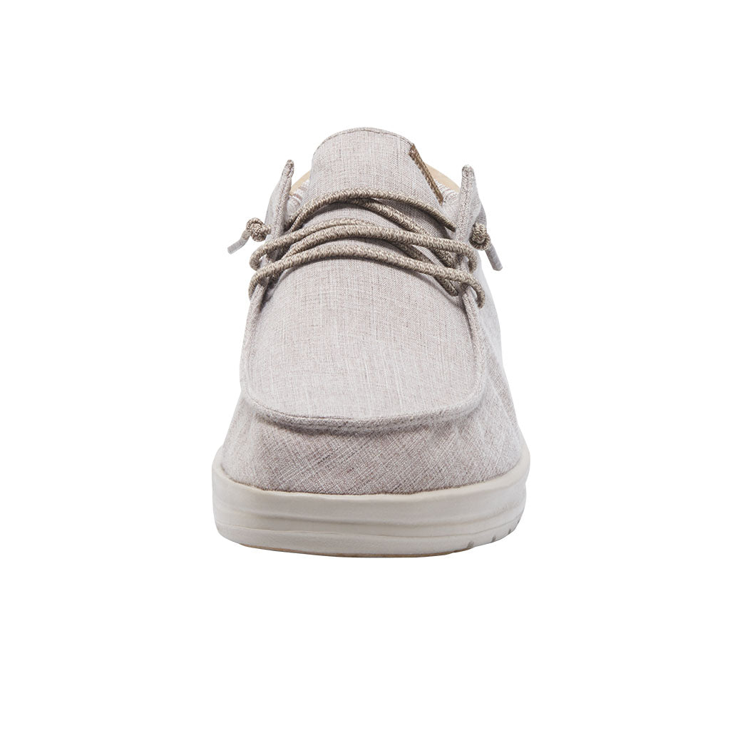 Hey Dude Taupe Grey Paul Chambray Men's Casual Shoes 112293198