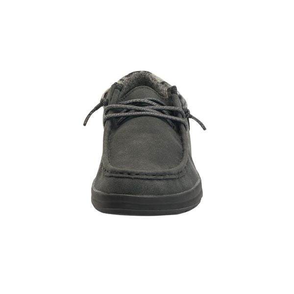 Hey Dude Total Black Polly Womens Casual Shoes 1214884938